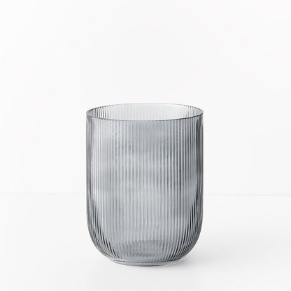 Ripple Bell Vase - Smoke