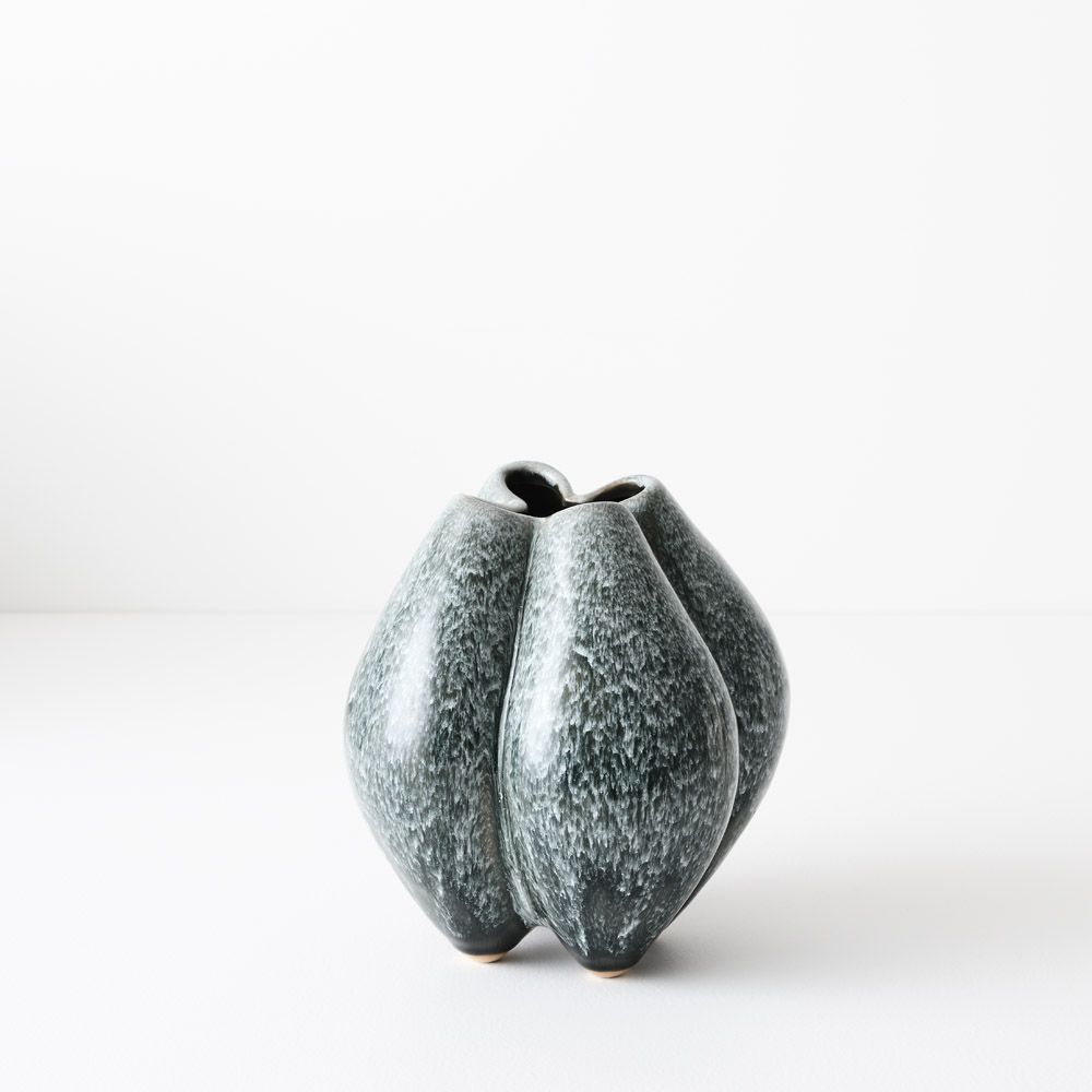 Neva Vase - Seafoam - 18cmh x 18cmd