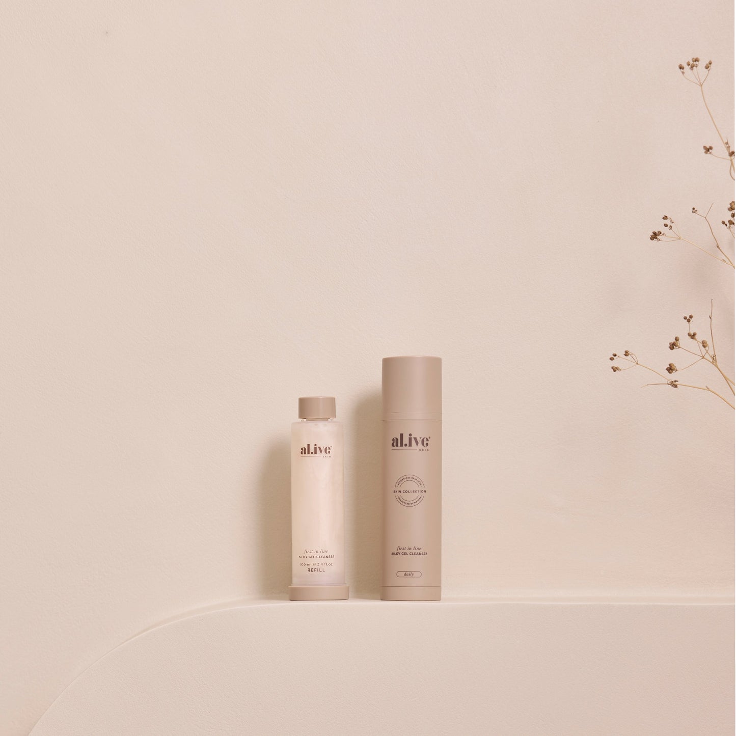 First In Line, Silky Gel Cleanser Refill