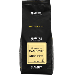 Flowers of Camomile - 40 Leaf Tea  - Pyramid Bags - Pouch