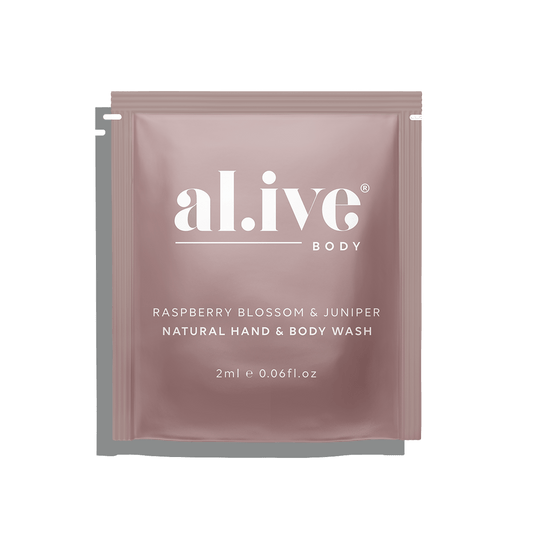 Hand & Body Wash Sample - Raspberry Blossom & Juniper