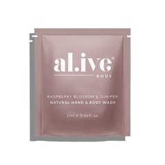 Hand & Body Wash Sample - Raspberry Blossom & Juniper