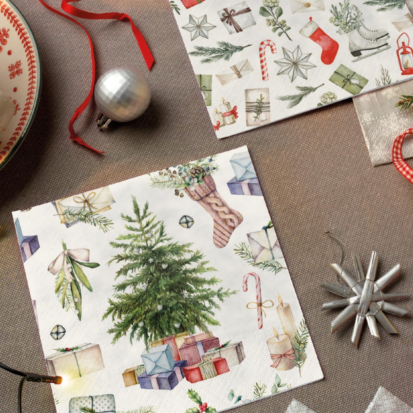 Christmas at Home - 3ply Paper Napkin - 20pk
