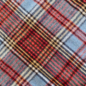 Recycled Wool Blend Scottish Tartan Blanket- Anderson