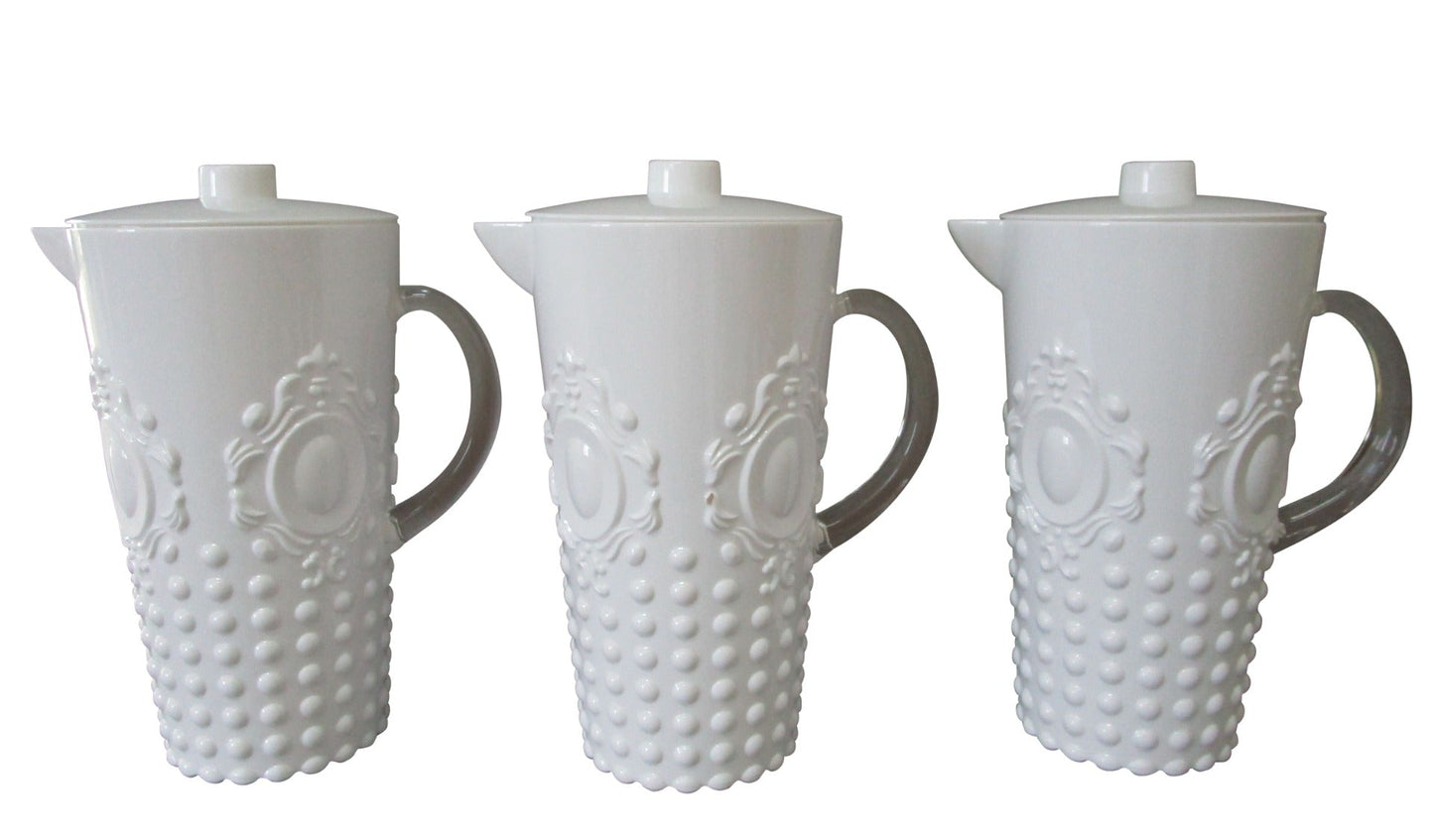 16Wh - White Opaque Gemstone Water Jug