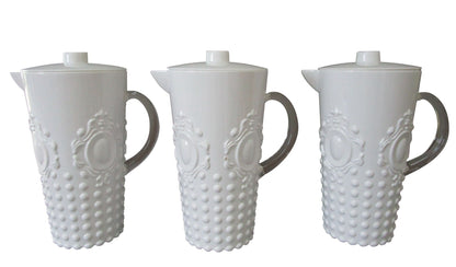 16Wh - White Opaque Gemstone Water Jug