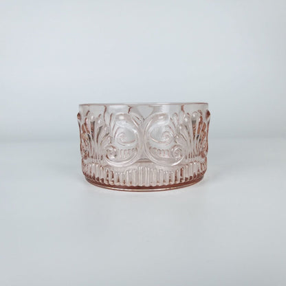 17Pink - Acrylic Snck Bowl Scollop Des Pink 13X7