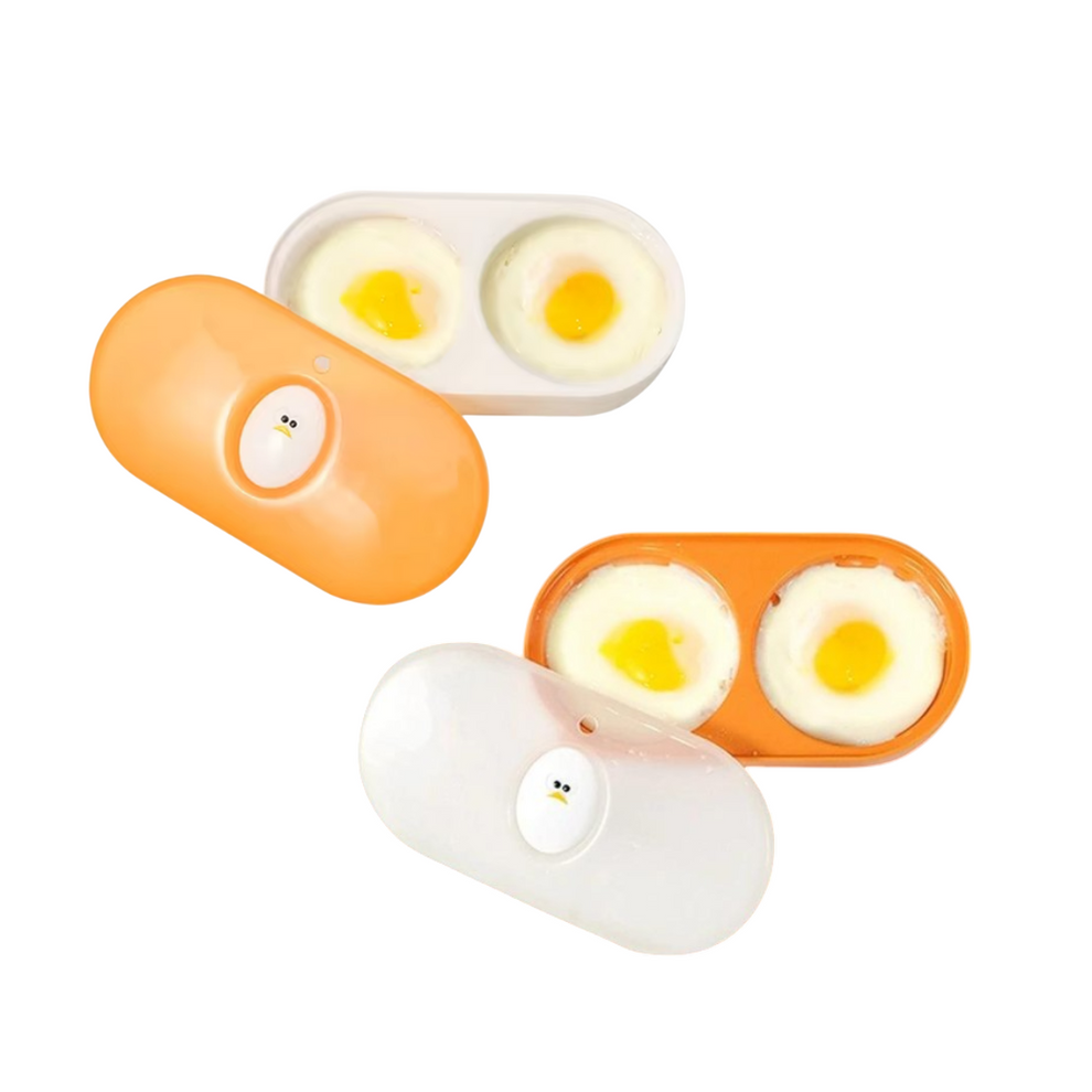 Eggy Double Microwave Egg Poacher