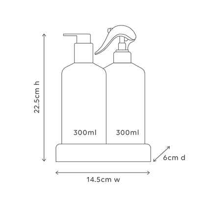 Kitchen Duo  -  Lemon Myrtle & Honeydew