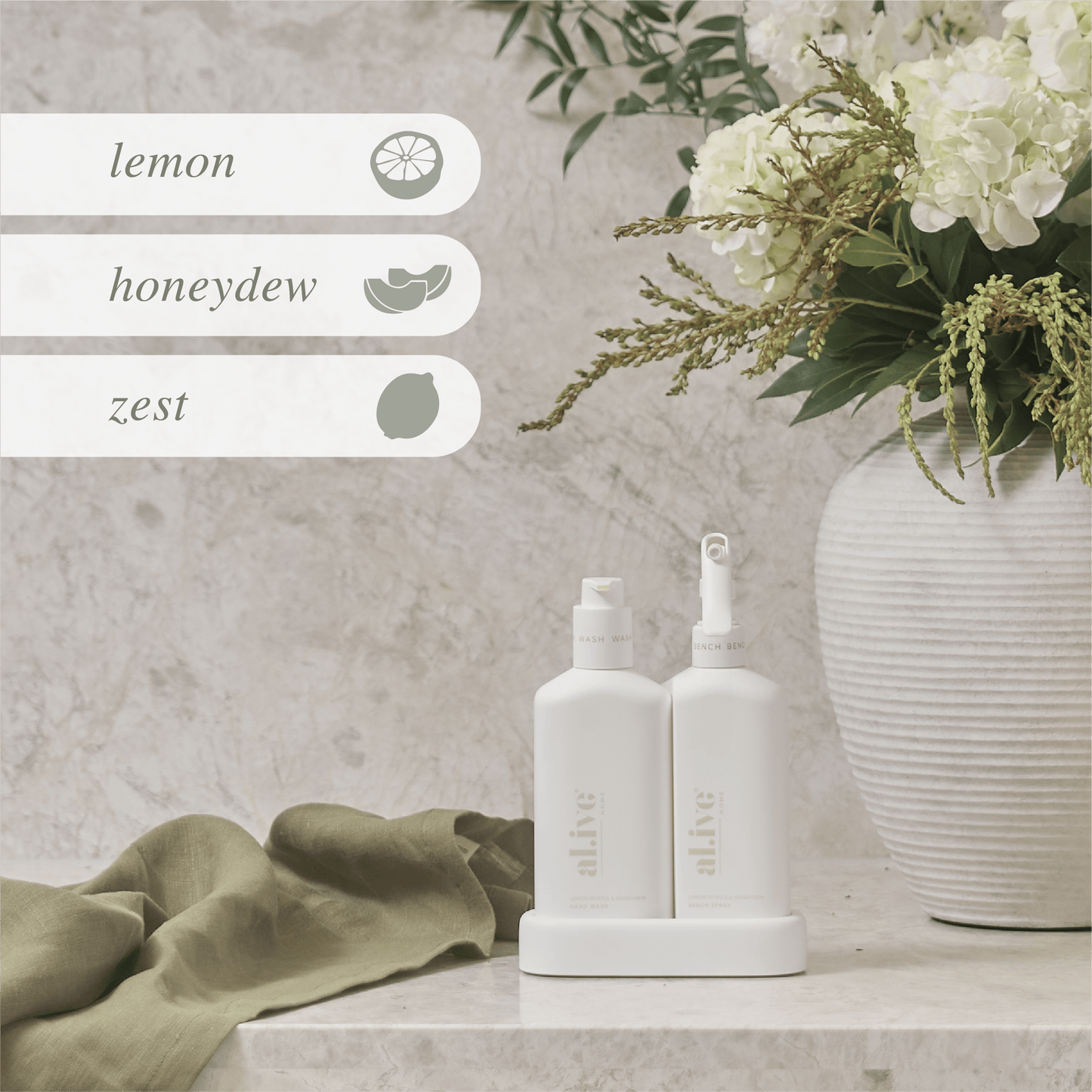 Kitchen Duo  -  Lemon Myrtle & Honeydew