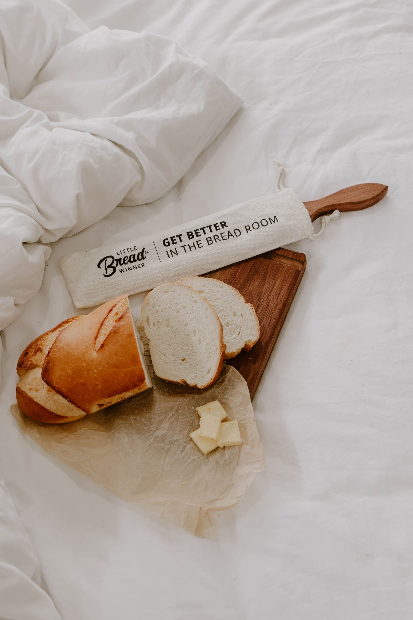 Board and Saw Combo - Cutting Bread
