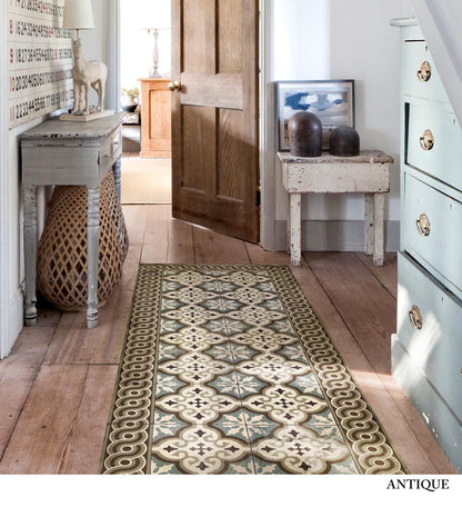 Mountain Classic vinyl rug room setting