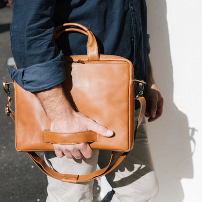 Amsterdam Satchel - Vintage Tan