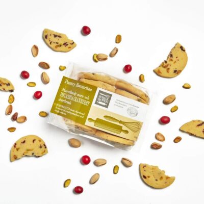 PanFav. Pistachio & Cranberry Shortbreads 400g