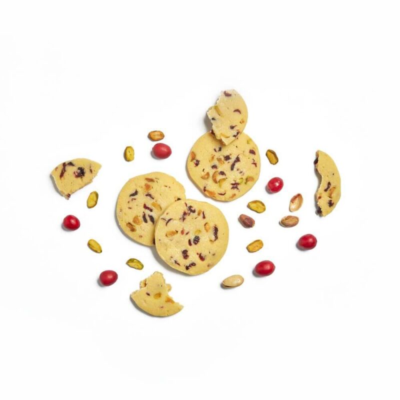 Pistachio & Cranberry Shortbreads 400g