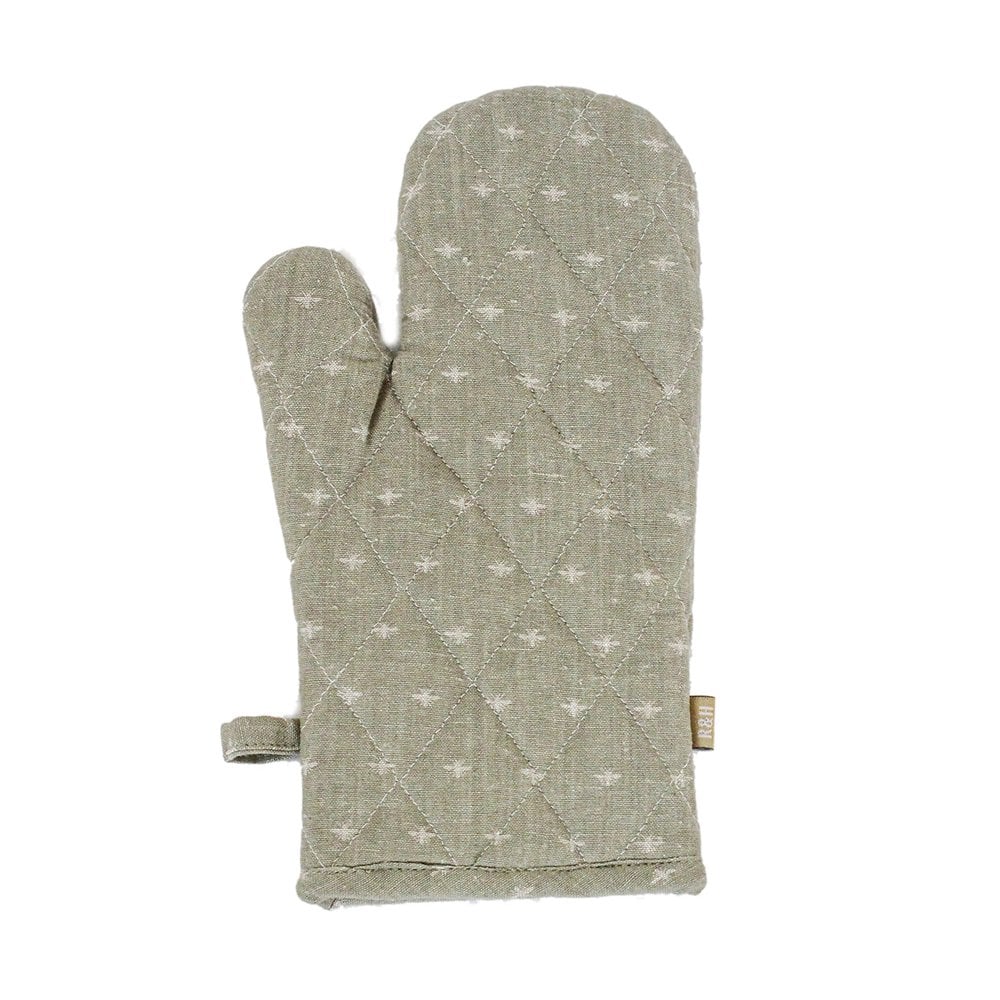 Wild Bee - Single Oven Glove - Sage Green