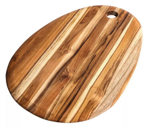 Teak Haus Elegant Oval Board - 47x31x1.5cm