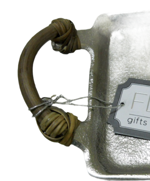 279L - Tray Rattan Handles 53X13X4Cm