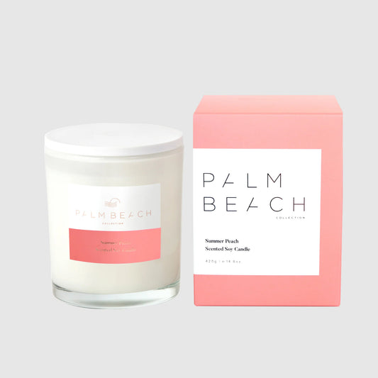 Summer Peach Scented Candle 420g