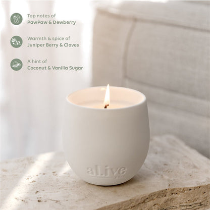 Alive Body Sweet Dewberry & Clove Soy Candle