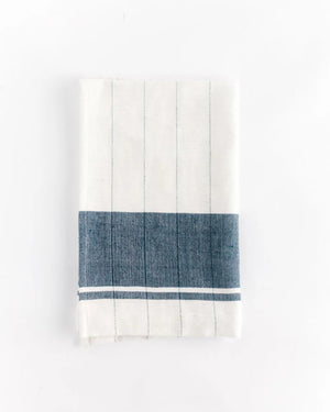 Chelsea Tea Towel - Handwoven - Navy