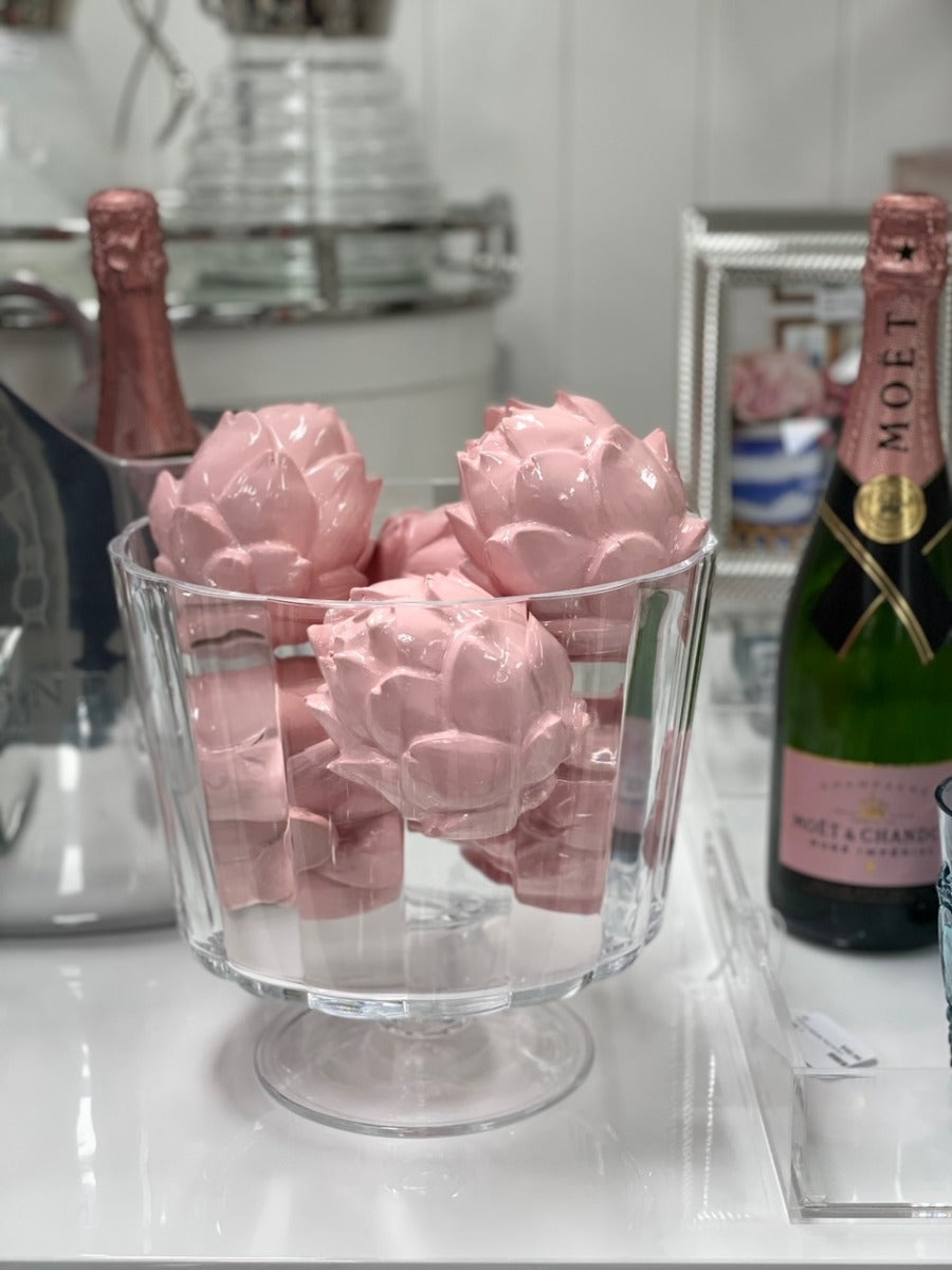 281A - Scolloped Sides Acrylic Trifle Bowl