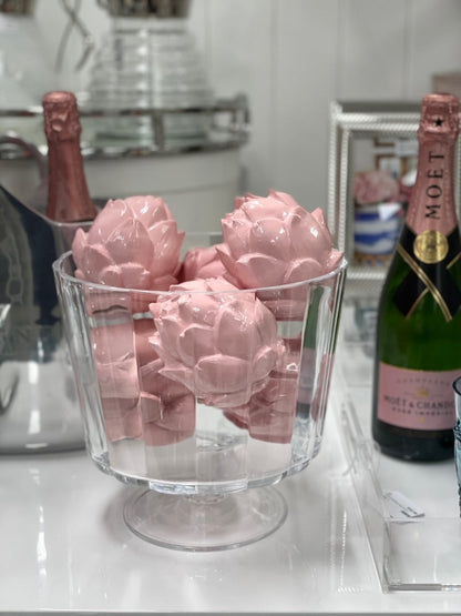 281A - Scolloped Sides Acrylic Trifle Bowl