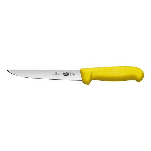 Fibrox Boning Knife, 15cm, Straight Wide Blade - Yellow