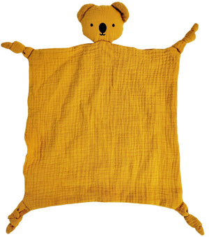 Bubsy Koala - Muslin Comforter - Mustard