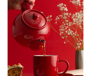 Red Teapot - 6cup/1100ml -