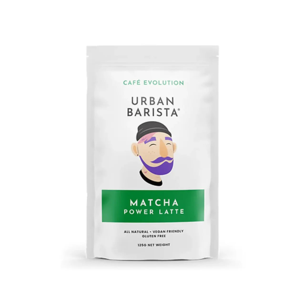 Matcha Chai Power Latte – 100% Natural Plant-Based Blend -Urban Barista - 125g