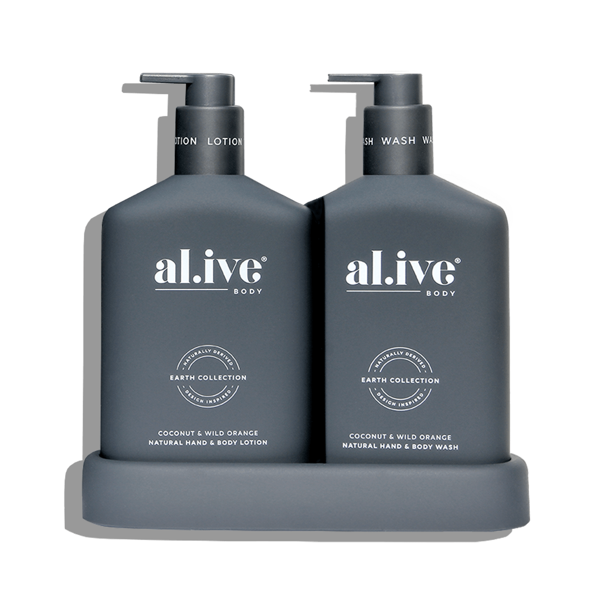 Product bottle close-up – Coconut & Wild Orange