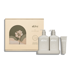 Wash & Lotion Duo + Hand Cream Gift Set - Sea Cotton & Coconut