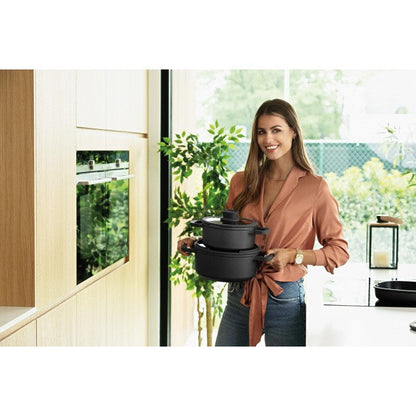 Covered Casserole Stone+ 20Cm