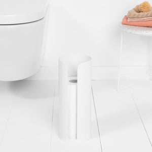 Toilet Roll Dispenser White
