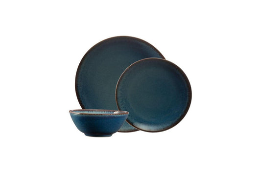 Mason Cash Reactive Blue 12pc Dinnerset 