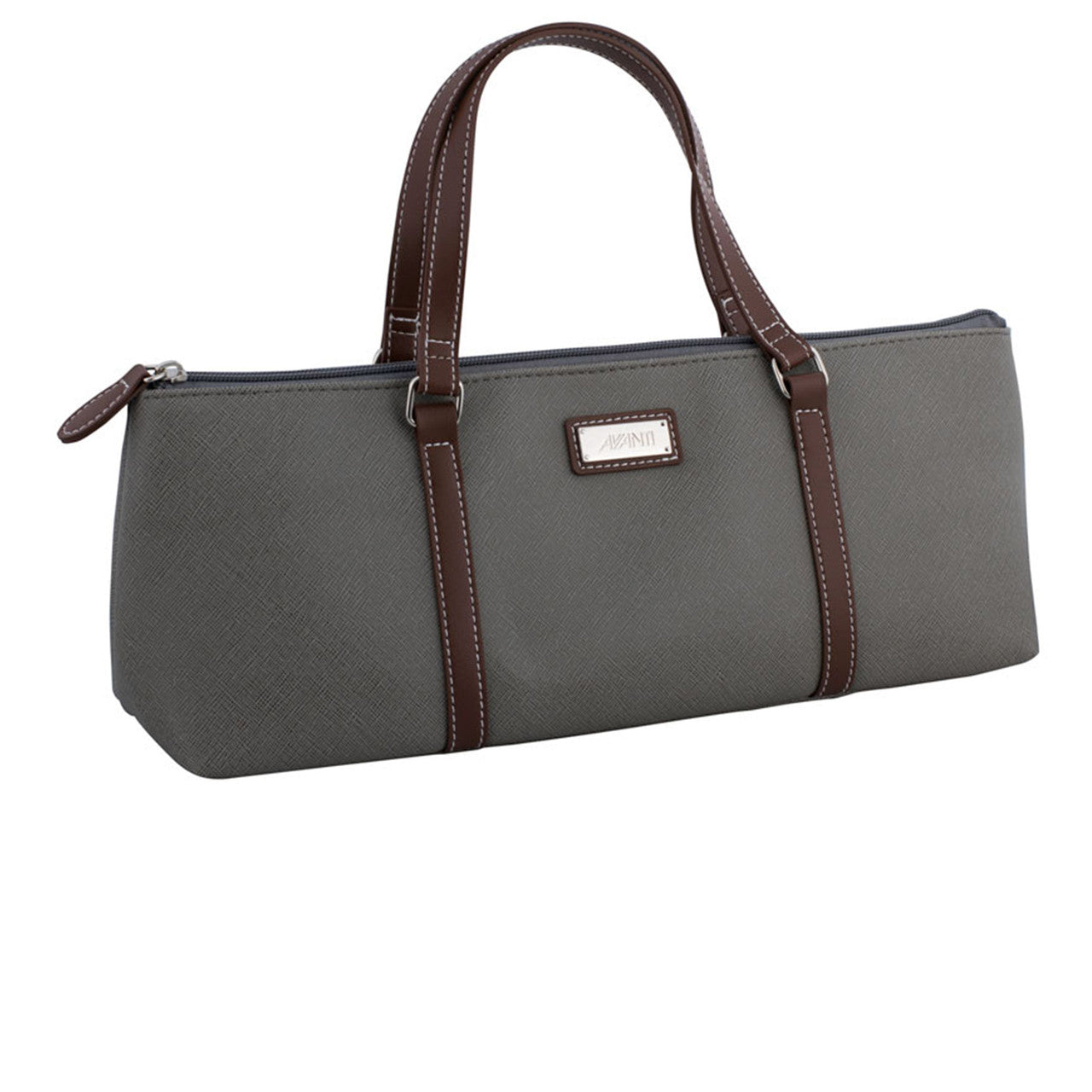 Insulated Wine Purse Grey