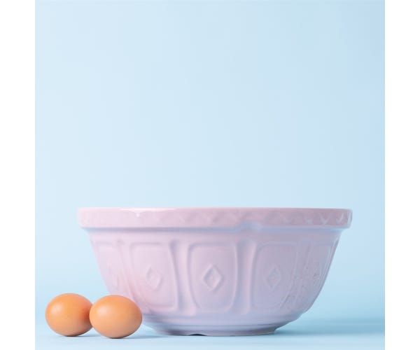 Colour Mix S12 Powder Pink Mixing Bowl 29cm