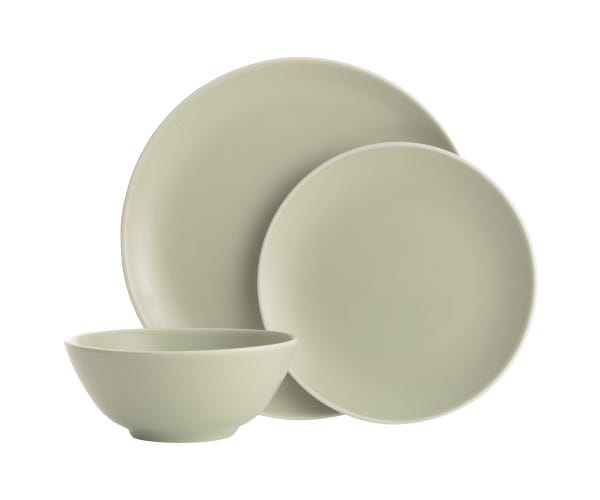 Classic Collection Green 12 Piece Dinner Set