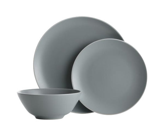 Classic Collection Grey - 12 Piece Dinner Set