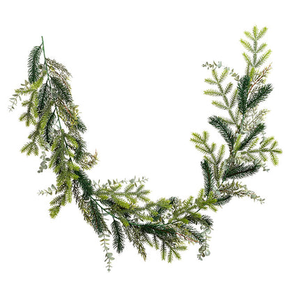 Mixed Pine Garland Green (150cmL)