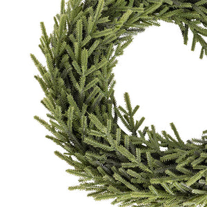 Norway Spruce Pine Wreath Green (45cmD)