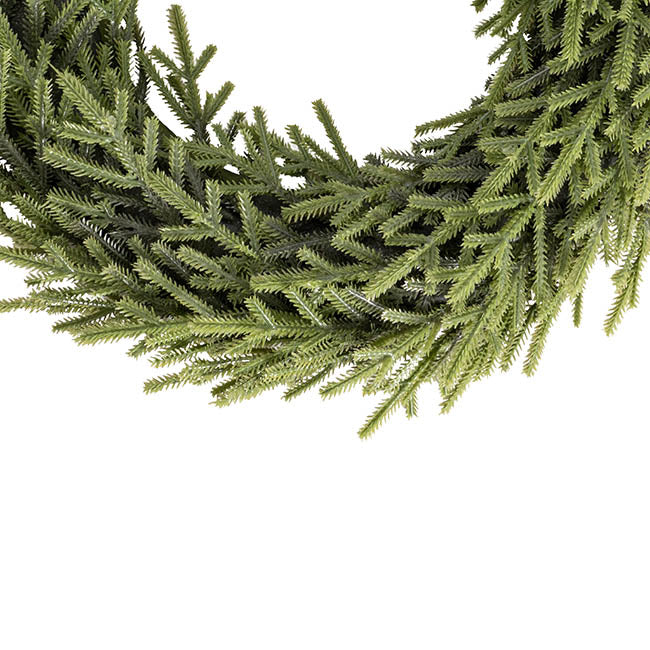 Norway Spruce Pine Wreath Green (45cmD)