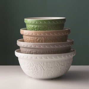 In the Forest Owl Stone Mixing Bowl