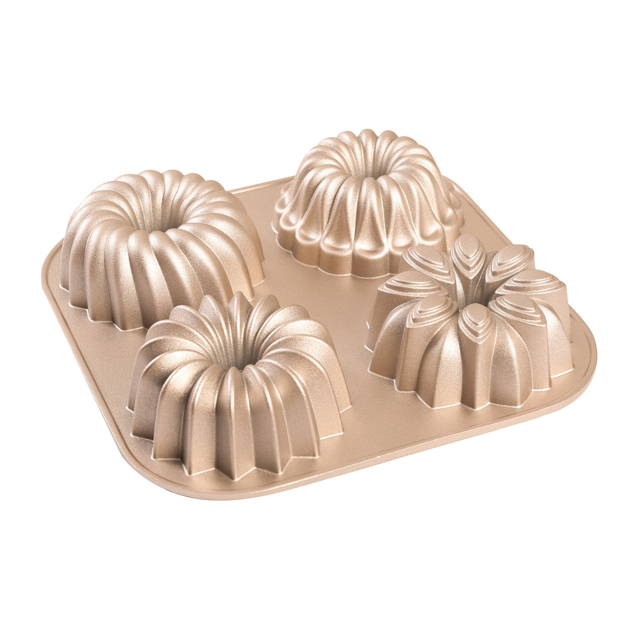 4 Assorted Mini Cake Pan, 24X24X4.5cm