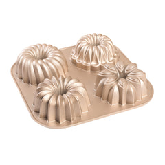 4 Assorted Mini Cake Pan, 24x24x4.5cm