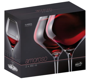 Bohemia Amoroso Wine Glass, Set of 2 - 450mL