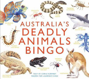 Australia's Deadly Animals Bingo