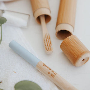Bamboo Toothbrush - WHITE