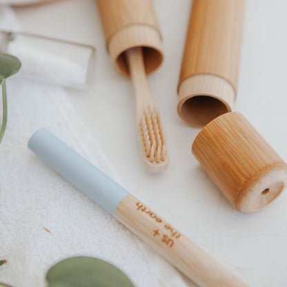 Bamboo Toothbrush - LIGHT BLUE